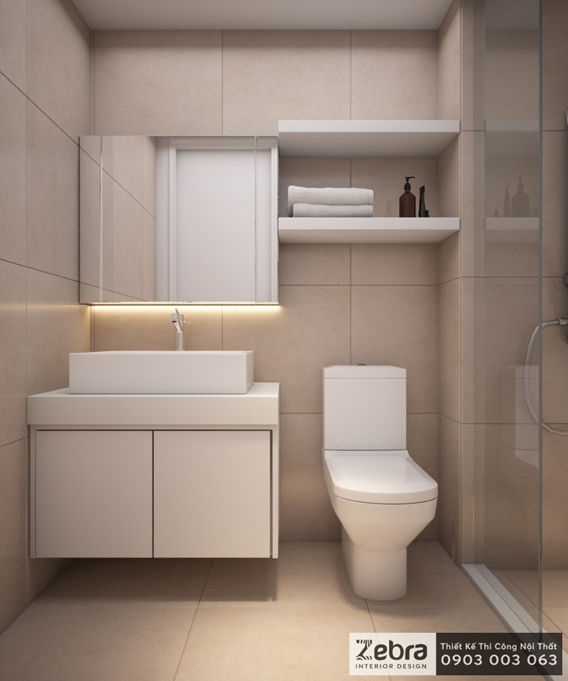 thiết kế nội thất phòng vệ sinh