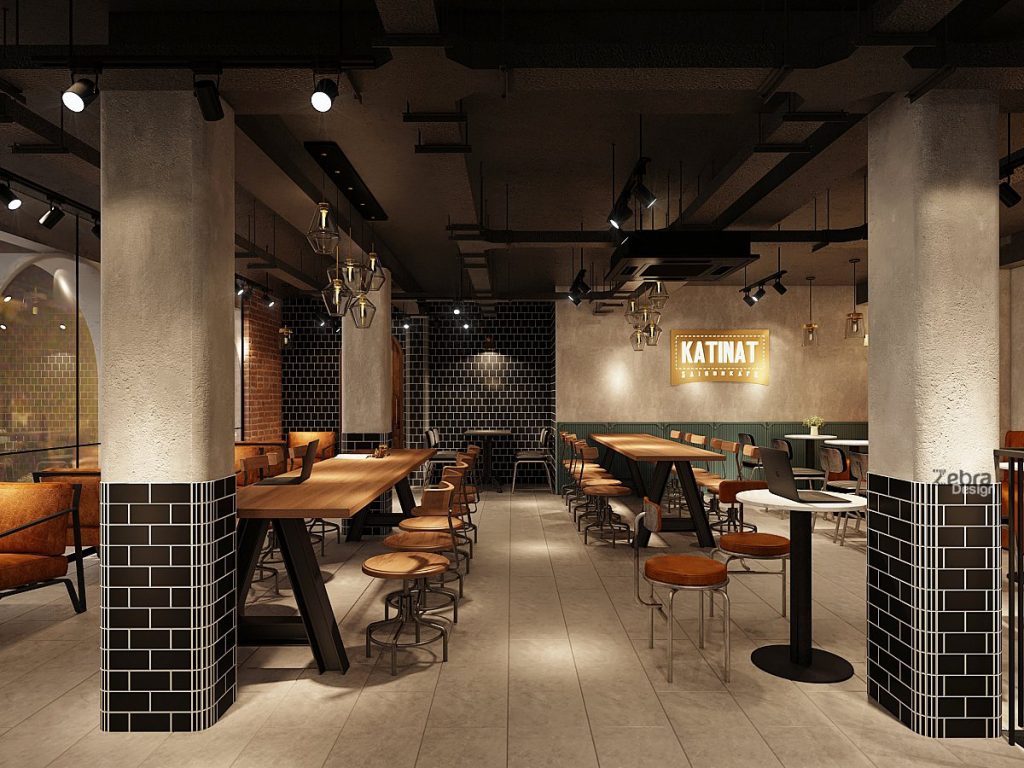 KATINAT SAIGON KAFE - Zebra Design Thiết kế Thi công Nội thất
